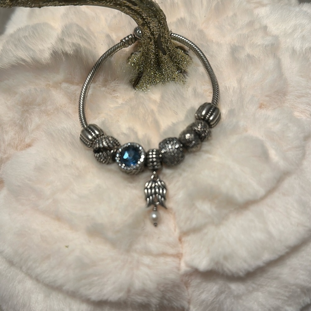 Pandora bracelet and charms!